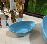 Instant Collection of Blue Ceramic Serving Bowls- Set of 6