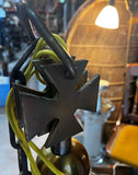 Griffin Brass Gothic Pendant Chandelier