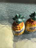 Pair of Pineapple Salt and Pepper Shakers