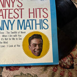 Johnny Mathis "Johnnys Greatest Hits" Vintage Vinyl