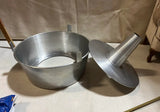 Bundt Pan With Middle Insert- 2 Piece Set