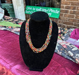 Multi-Colored Beaded Necklace