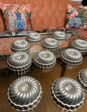 Antique Collection of Jell-O Flan Molds- Set of 12