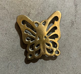 Small Brass Simple Butterfly Trivet/Hot Plate