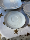 Japanese Noritake Ceramic and Silver Plate Set