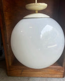 Vintage Eames Pendant Globe Light