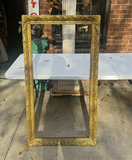 Large Gold Wooden Painted Frame