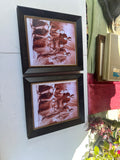 African American Family in Frame, Pair