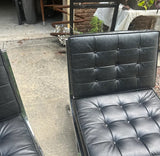 Mid-Century Modern Chrome Italian Chairs