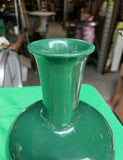Vintage Emerald Green Vase
