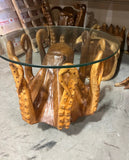 1970s Beach House Coastal Chic Octopus Coffee Table