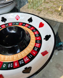 1970s Fitz and Floyd Poker Night/Game Night Ceramic Plate