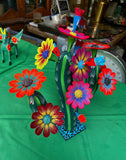 Vintage Wooden Mexican Alebrije Cactus Sculpture