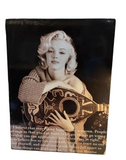 Black and White Marilyn Monroe Quote Print