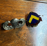 Pair of Parachute Vintage Pins