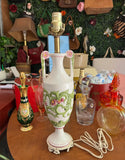 Trellis Ivy Design Floral Lamp