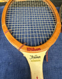 Vintage Trio of Wooden Wilson Tennis Rackets