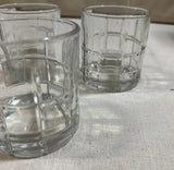 Trio of Simple Lowball Glasses