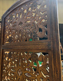 Hand Carved Wooden Large Screen/Room Divider