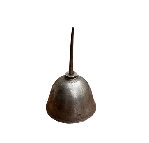 Vintage Industrial Gem Oil Can