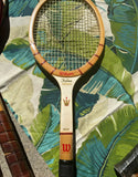 Vintage Collection of Wilson Tennis Rackets and Guard