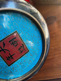 Vintage Chinese Republic Period Cloisonné Brush Washer