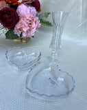 Instant Collection of Heart Shaped Bowls and Champagne Flute- Set of 3