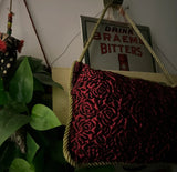 Guest Room Name Pillow With Rose Details