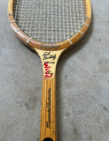 Collection of Vintage Miscellaneous Wooden Tennis Rackets With Guards