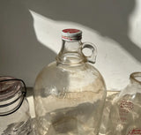 Collection of Vintage Milk Jars- Set of 4