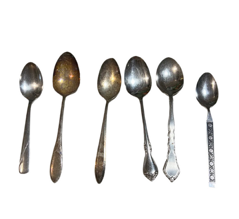 Collection of Vintage Spoons- Set of 6