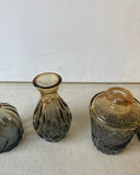 Instant Collection of Two-Toned Miniature Vases- Set of 4
