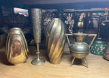 Instant Collection of Brass Decorative Urns and Vases- Set of 4