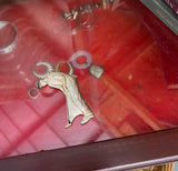 Reed and Barton Silver Plated Gold Ornament Italy
