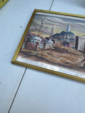 Trio of Framed Vintage Drawings
