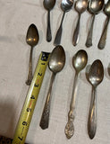 Huge Collection of Silver Spoons- Set of 22