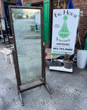 Bronze Wooden Bamboo Floor Mirror
