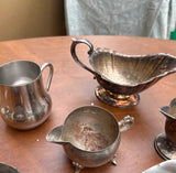 Instant Collection of Silver Creamer Cups- Set of 6