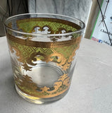 1970s Culver 22kt Gold Lowball Cocktail Glass