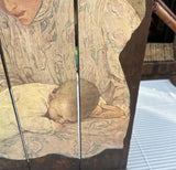 Mabel Lucie Attwell Children's Print on Standing Wooden Slab