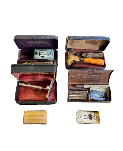 Instant Collection of Vintage Men's Razors and Razor Kits