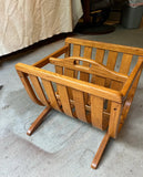1970s Scandinavian Style Magazine Holder Bentwood