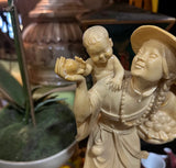 Vintage Asian Style Resin Figurine