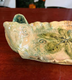 Asian Ceramic Hand Painted Fish Decorative Plate