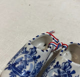 Pair of Blue and White Ceramic Delft Holland Clogs