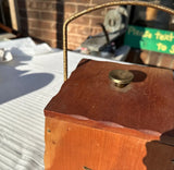 Vintage Eagle Ice Box With Lid