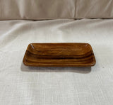 Small Hand Carved Wooden Catchall