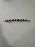 Sterling Silver Stamped Bubble Bracelet