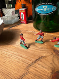 Collection of Small Vintage Football Player Figurines- Set of 4