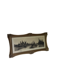 Signed and Framed Print of Windmill